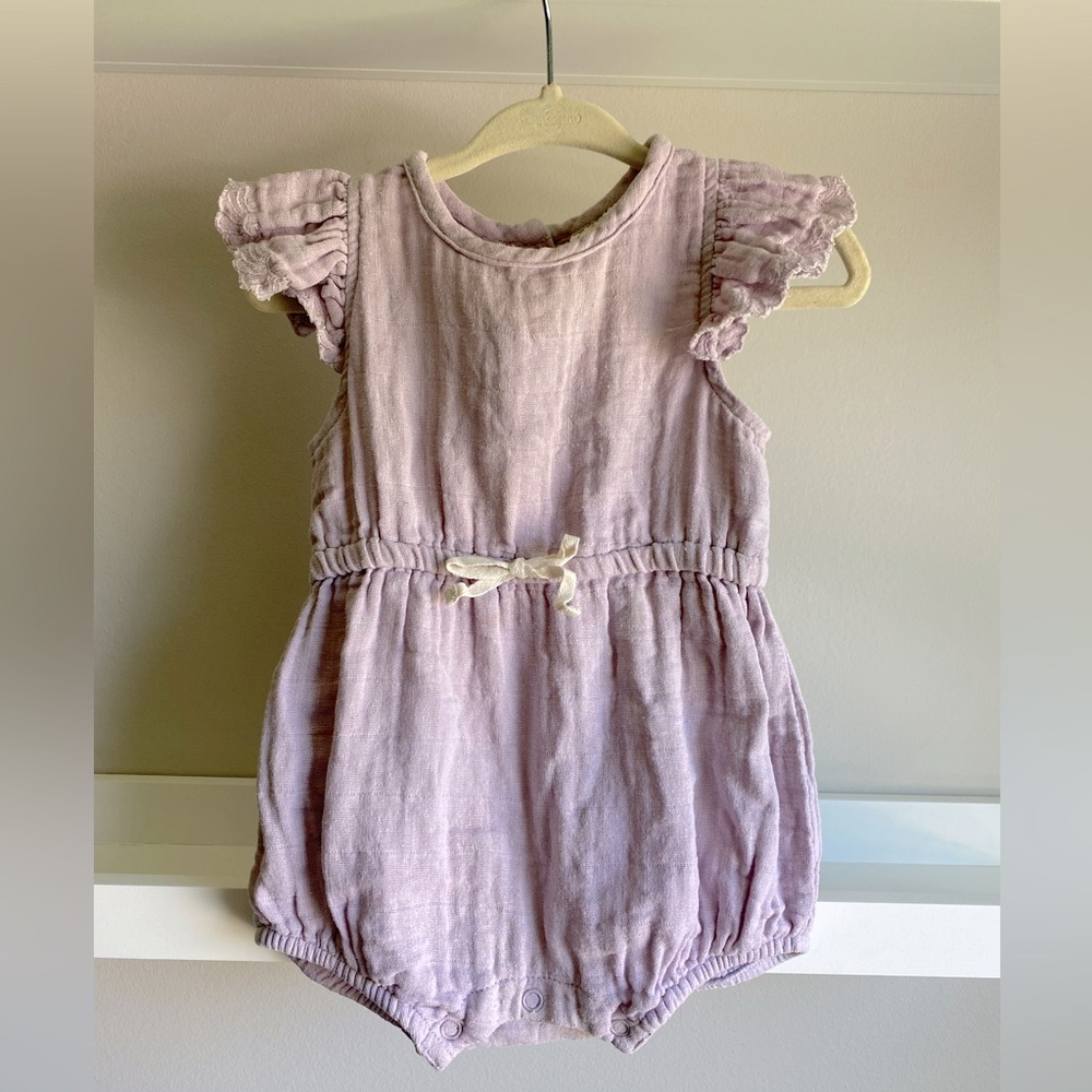City Mouse baby girl romper 6-9 months